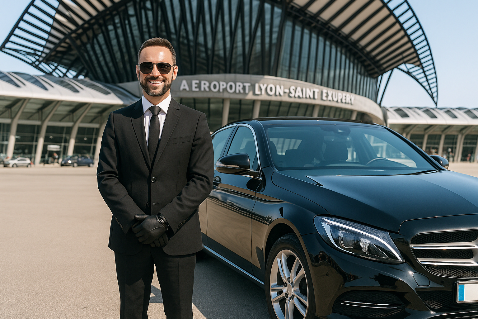 taxi aéroport Lyon Saint Exupéry transfert privé